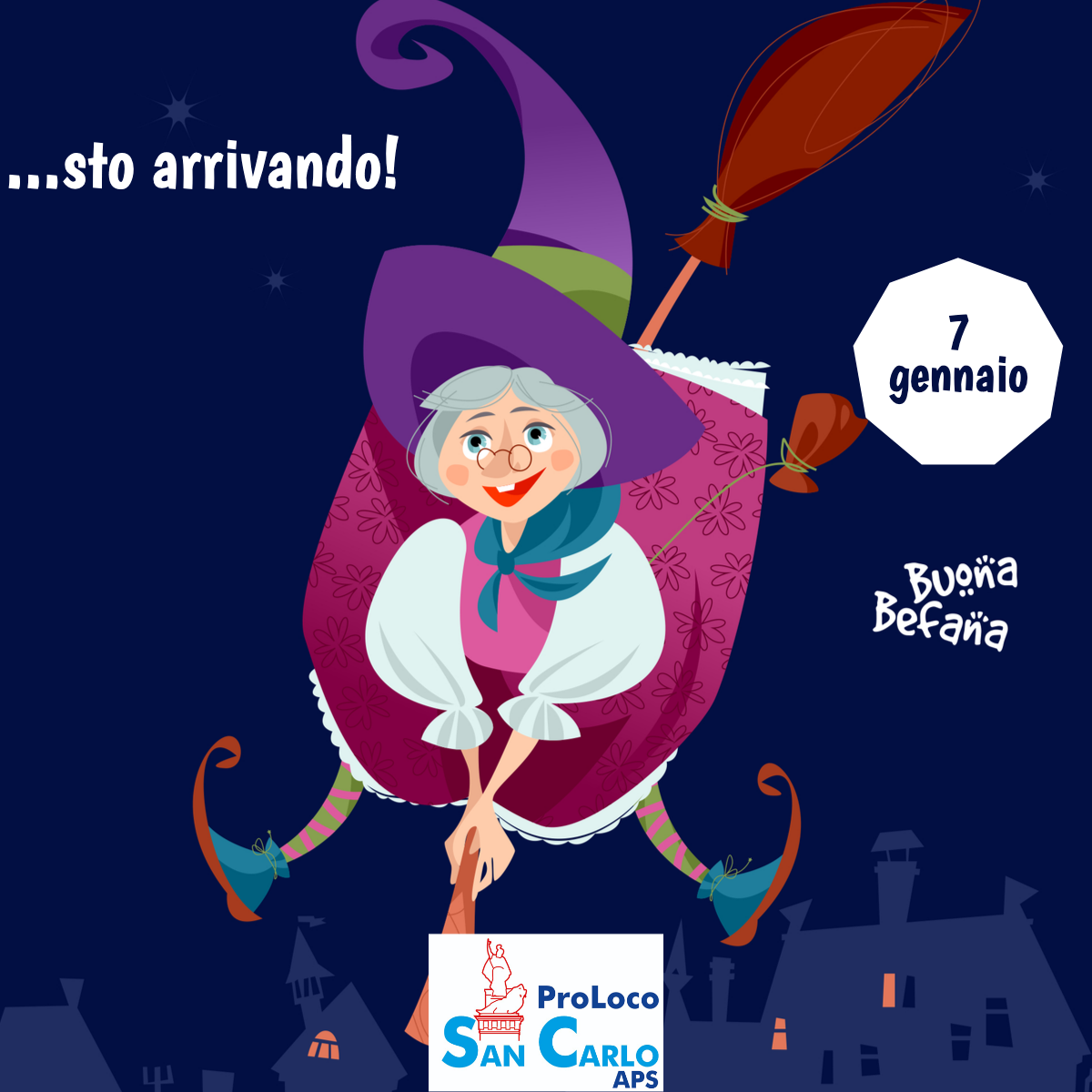 Arriva la Befana! ( The Befana is Coming!) 